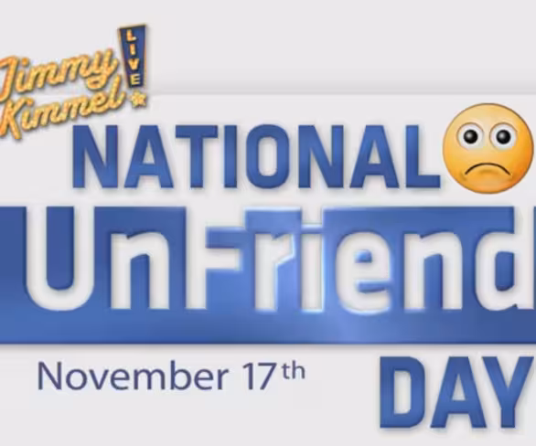 ‘National UnFriend Day’ brought to you by Jimmy Kimmel and William Shatner