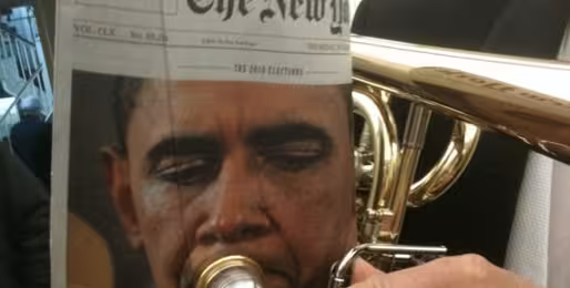 Obama the Trumpetist Featured Image