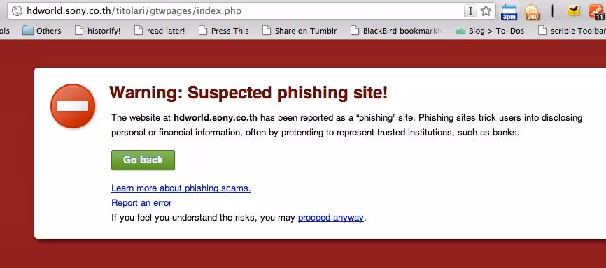 PhishingMessage