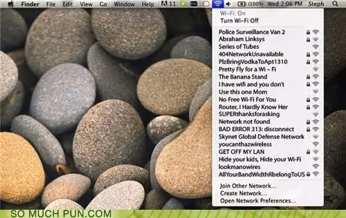 The Most Pun You Can Have With Wi-Fi