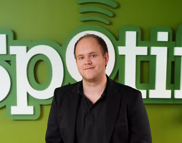 Spotify CEO Daniel Ek announces Facebook integration and statistics at F8