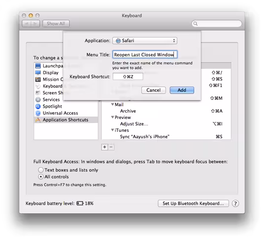 custom-keyboard-shortcuts