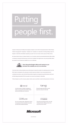 Microsoft Advert