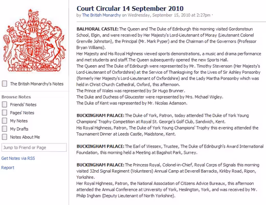 court circular