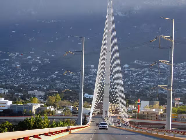 Monterrey's hanging bridge by NightRStar