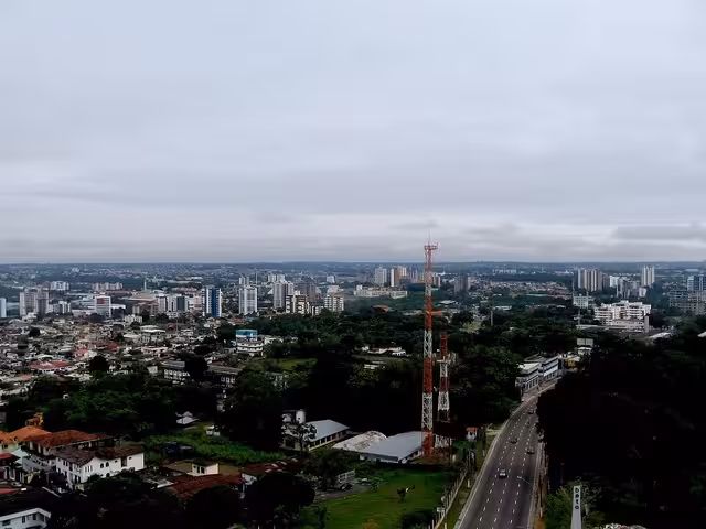 manaus skyline by lukas am