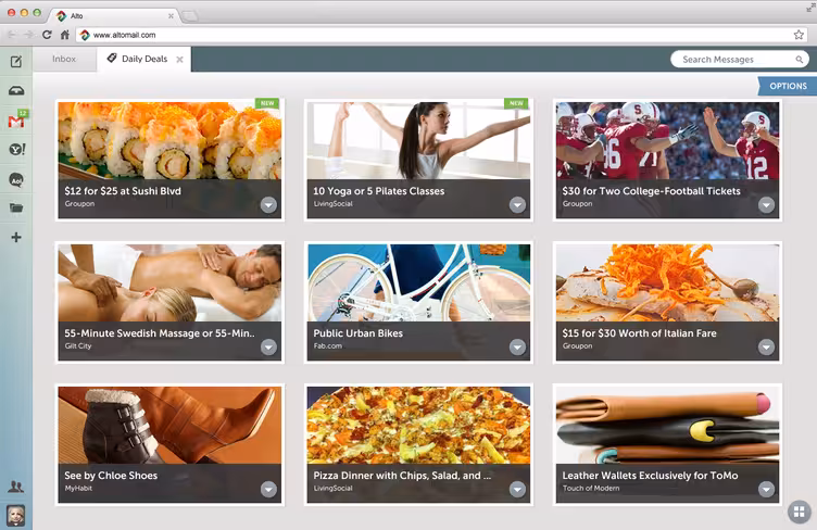 Example of a stack in AOL's Alto program