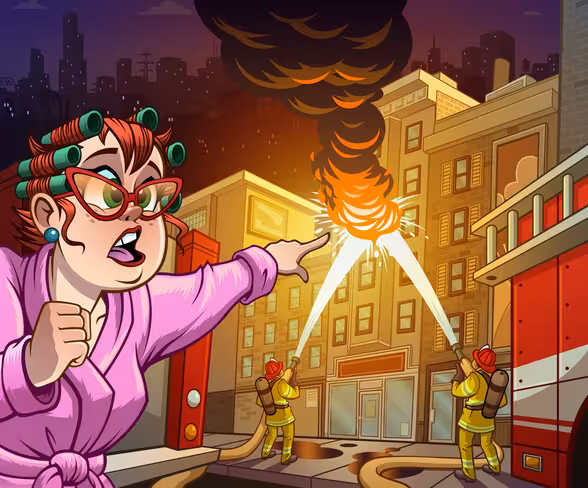 CityVille 2 -- Mansion Burning Narrative