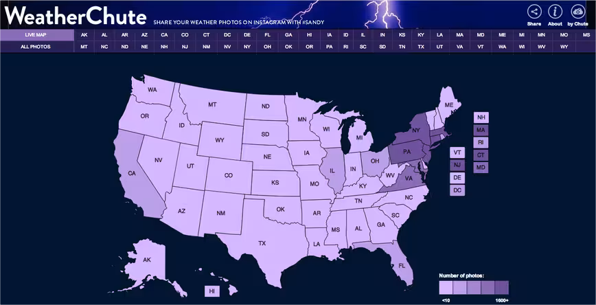 Weatherchute screenshot