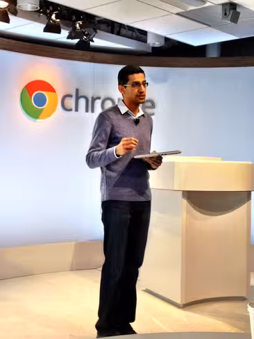 Google announcing the Samsung Chromebook