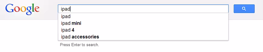 ipad search