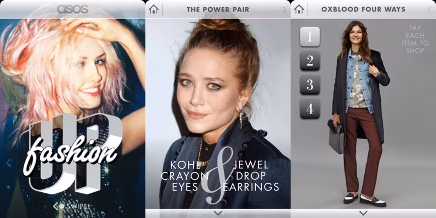 ASOS fashion up app