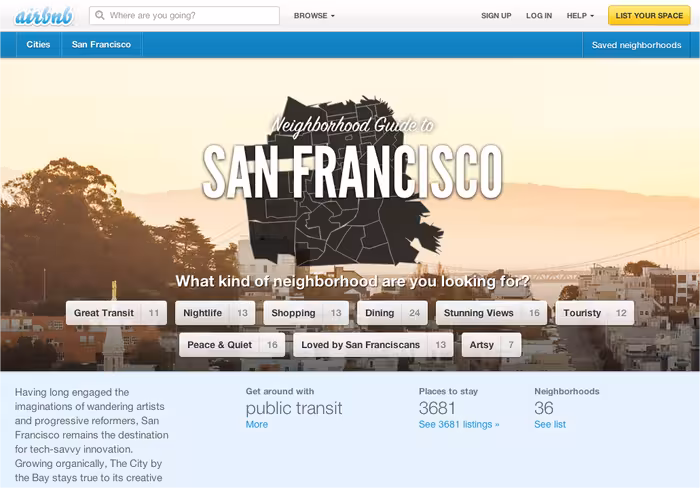 Airbnb Neighborhoods