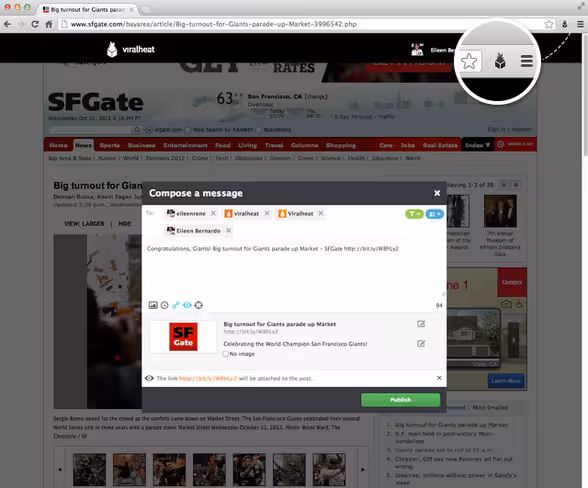 ViralHeat Flint Screenshot ViralHeat Flint Screenshot