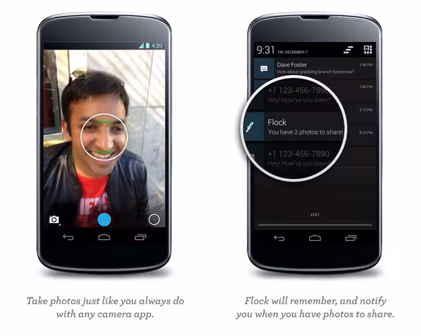Flock for Android screenshot