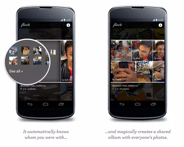 Flock for Android screenshot