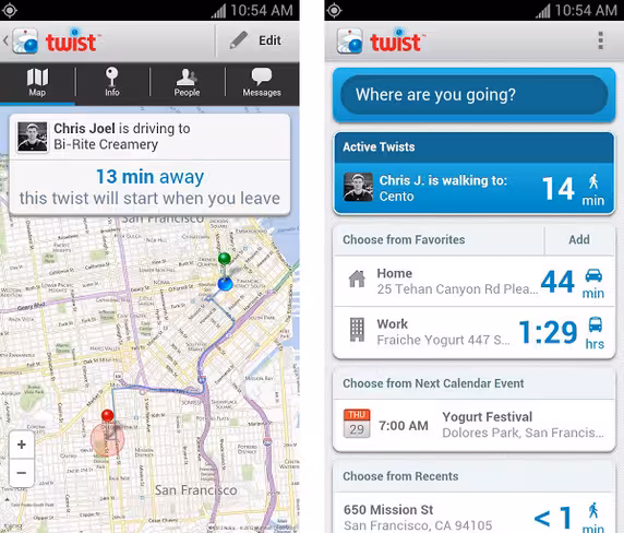 Twist Android Screenshots Twist Android Screenshots