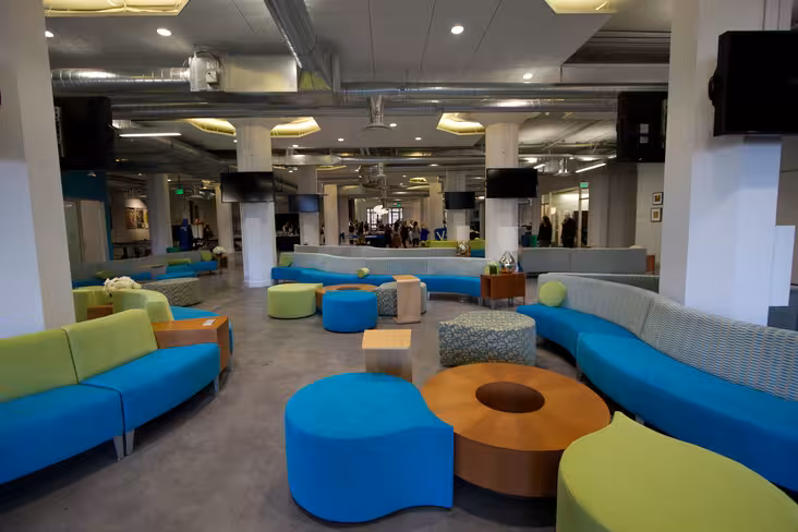 Yammer's new office furniture