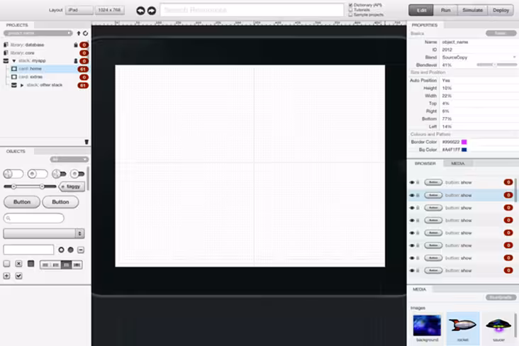 example screen