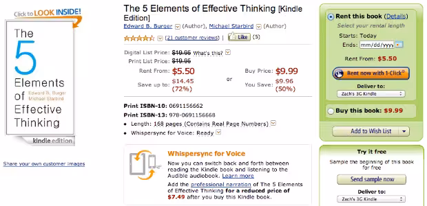 kindlerentals