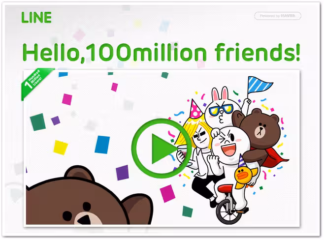line 100m