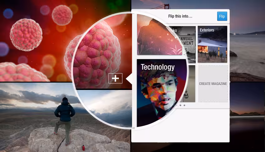 Flipboard-2-Magazine-plusbutton