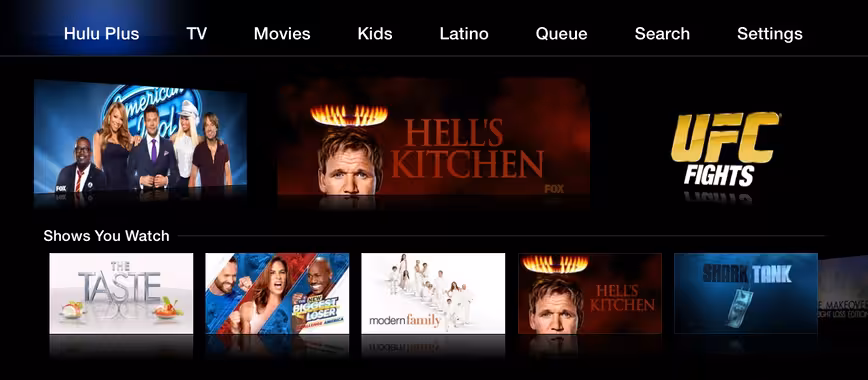 HuluBlog_AppleTV_ShowsYouWatch