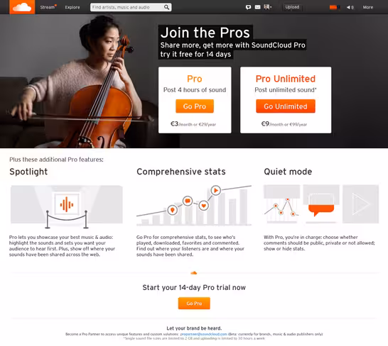 SoundCloud_Premium screenshot