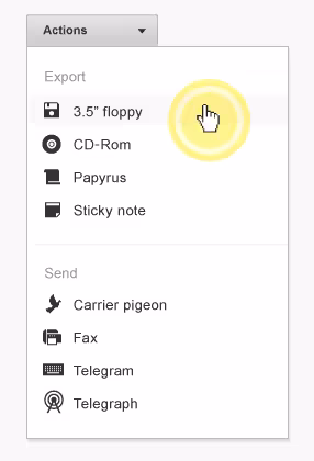 new-export-options