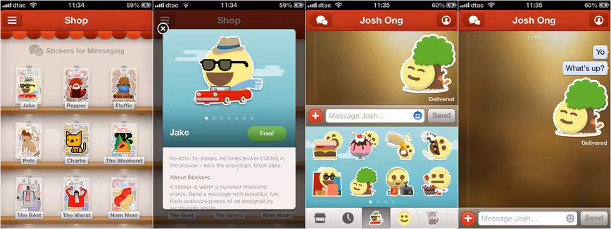 path stickers