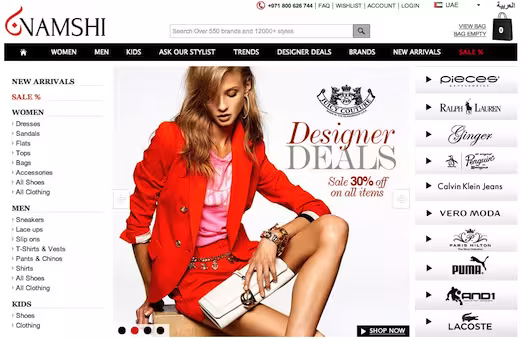 Online Fashion Shopping, Shoes, Clothing, Dresses   Namshi UAE (1)