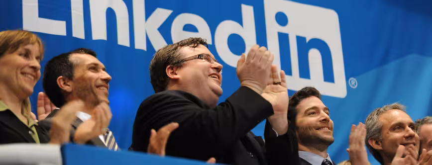 Linkedin founder Reid Garrett Hoffman