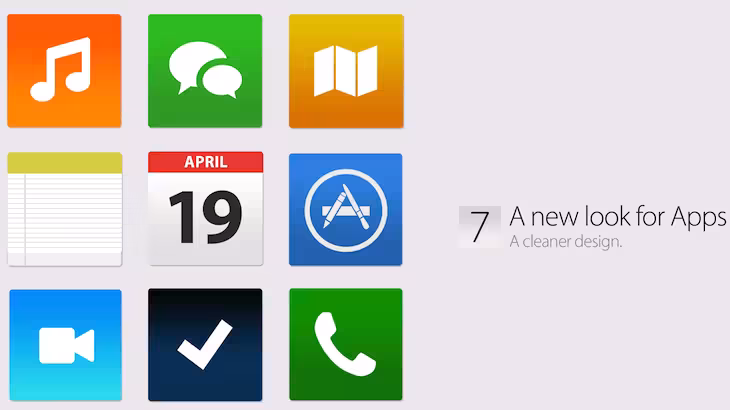 new apps ios7 concept