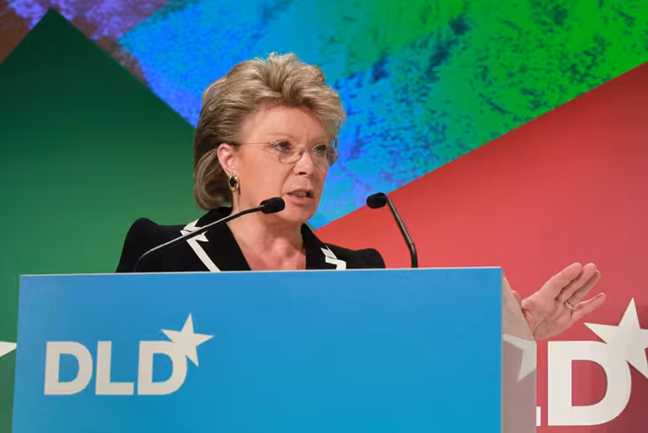 EU Commissioner Viviane Reding discussed the 'right to be forgotten' at DLD 2012