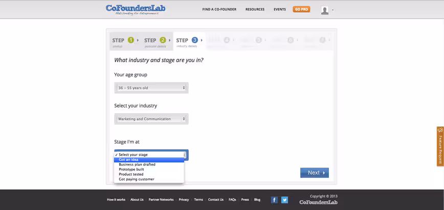 CoFoundersLab-Step3