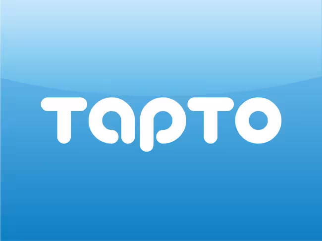 Tapto-logo-blue-bg