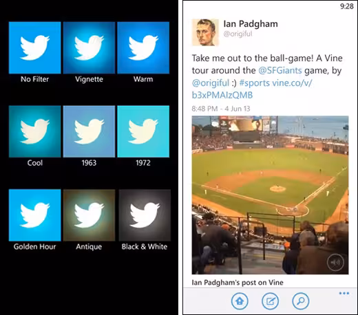 twitter wp8
