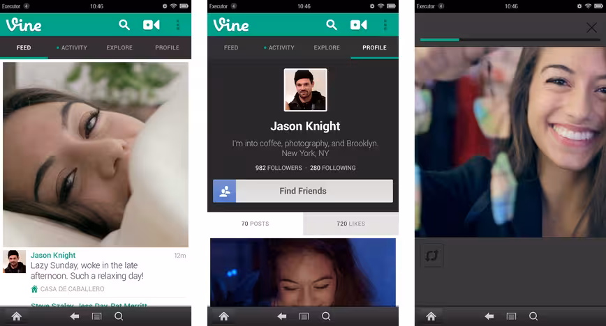 vine kindle