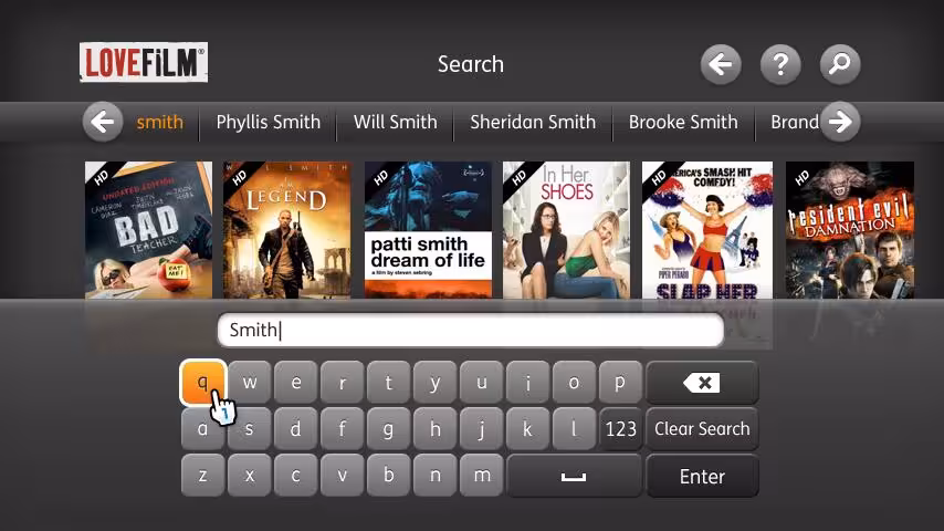 LoveFilm - Wii