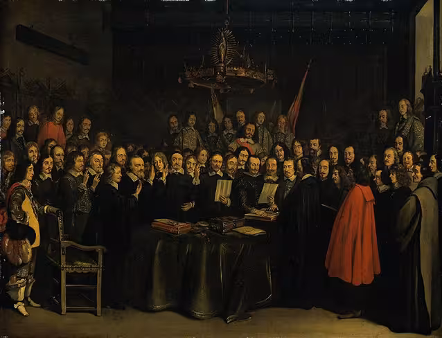 785px-The_Ratification_of_the_Treaty_of_Munster,_Gerard_Ter_Borch_(1648)
