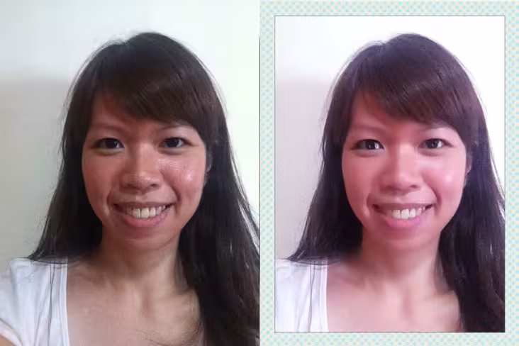 Beauty Booth for Android and iOS - before and after