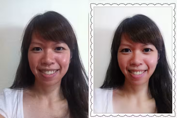 Photo Wonder for Android and iOS - before and after