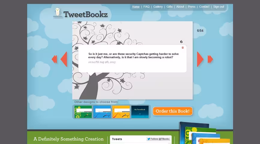Tweetbookz