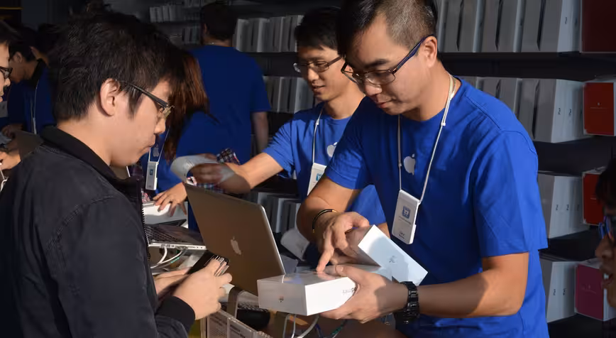 HONG KONG-US-IT-INTERNET-COMPANY-APPLE-IPAD