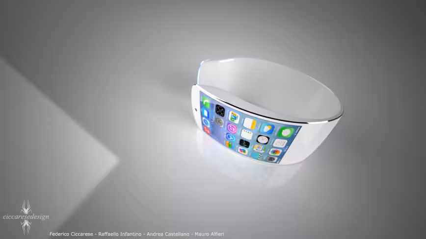 iWatch concept image by Ciccarese Design