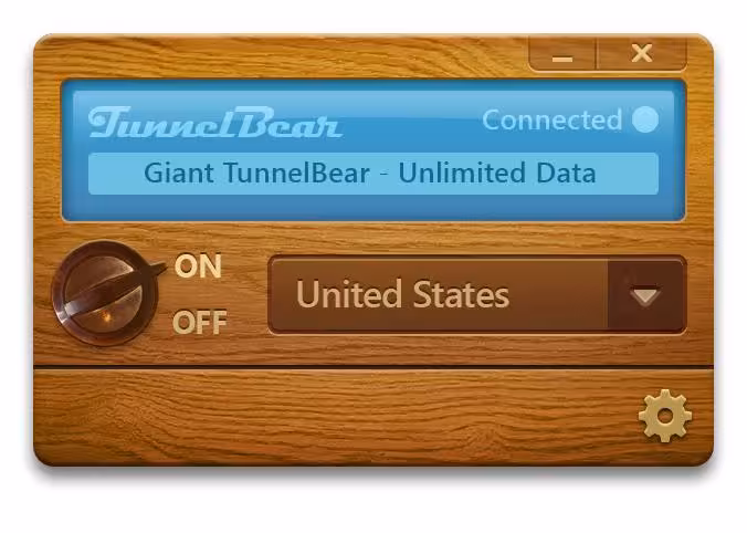 New TunnelBear design