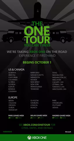 Xbox One Tour_Poster