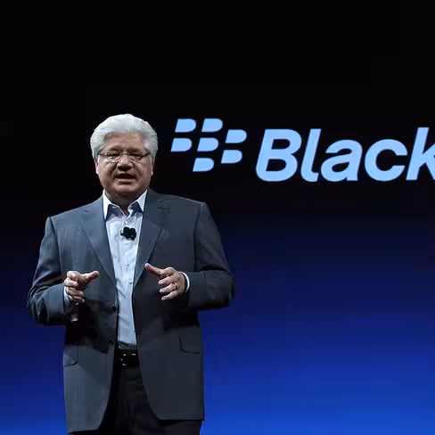 BlackBerry CEO Addresses Company's DevCon Gathering