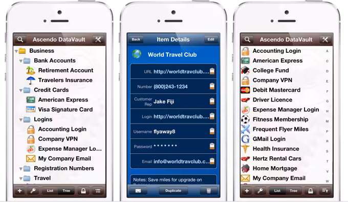 DataVault for iOS