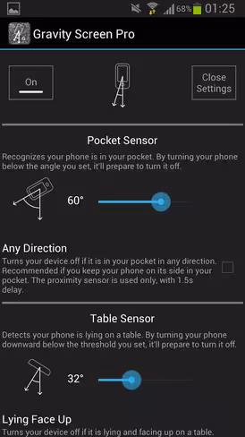 Gravity Screen’s pocket and table sensor features work almost like magic, allowing it to automatically turn your phone’s screen off and on, as required.